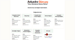 Desktop Screenshot of ankastredunyasi.com