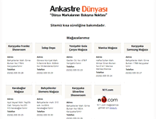 Tablet Screenshot of ankastredunyasi.com